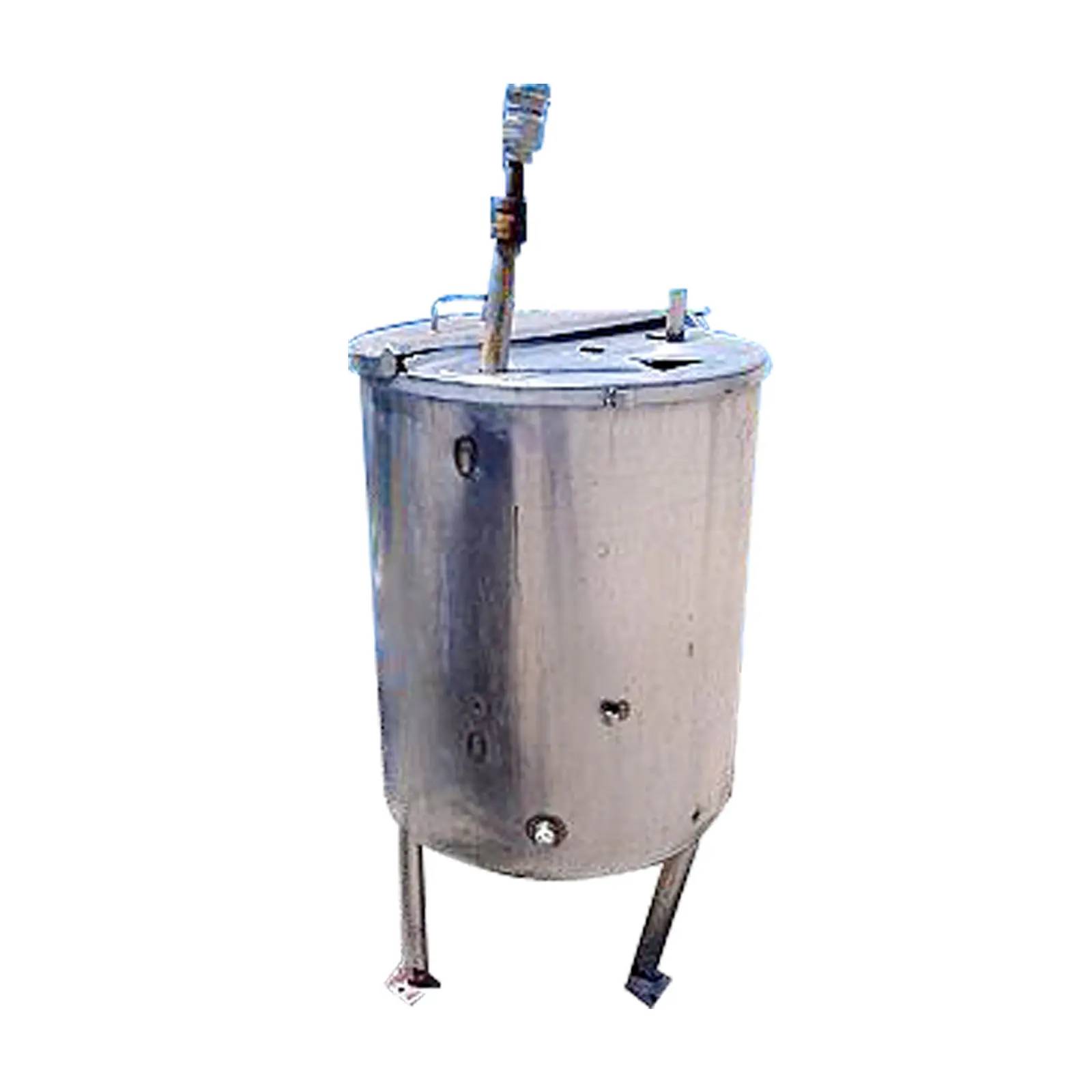 50 gallon Stainless Steel Single Shell Tank, Flip-top front lid - Image 1