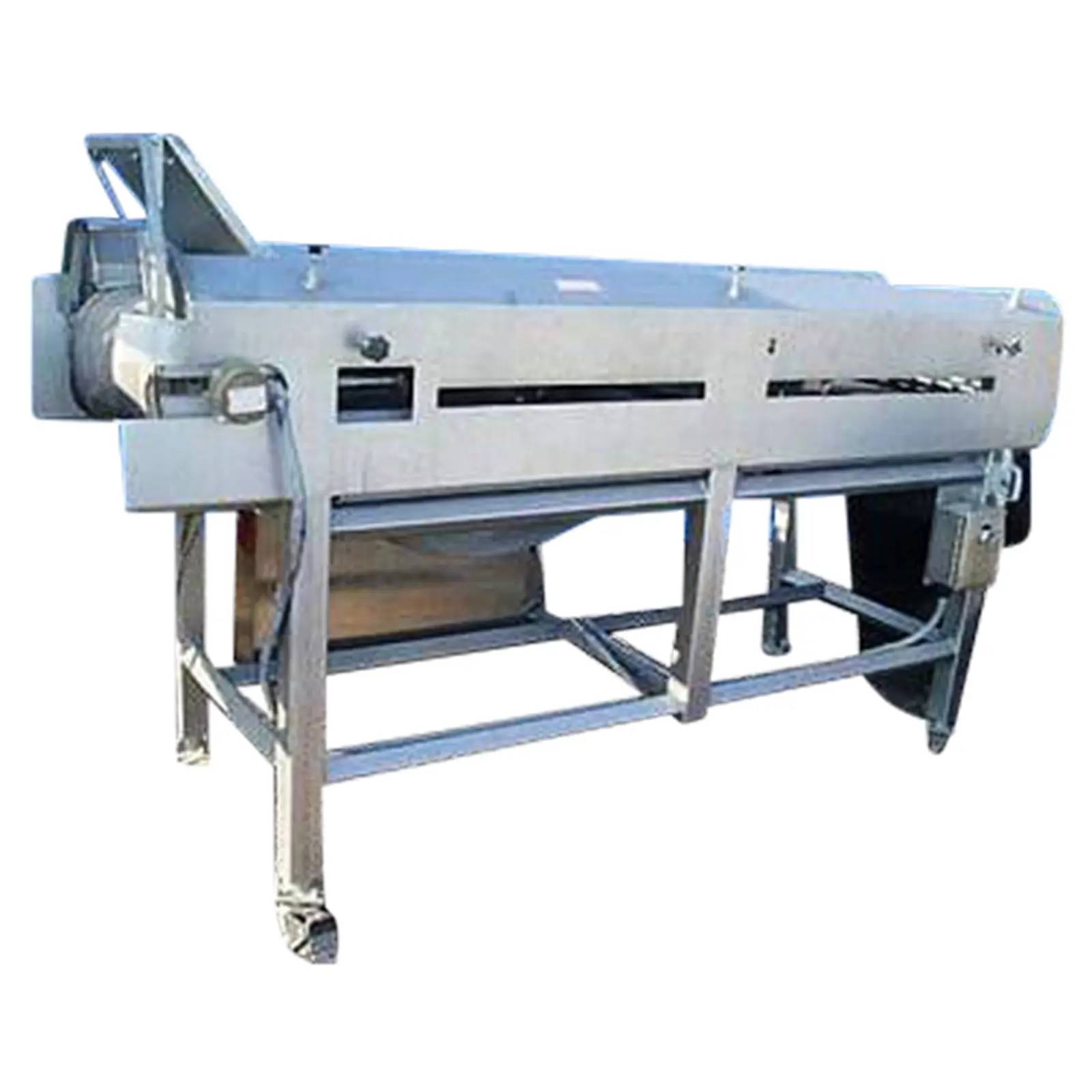 23-1/2" wide, Allen-Bradley #D28443, Stainless Steel Belt Conveyor, 1.5 HP, 619 FPM, 15" infeed/exit H, 11.5" - Image 1
