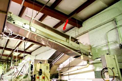 12" wide x 14' long, Stainless Steel Belt Conveyor - Image 3