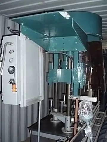 Zalkin #CA, ROPP 6-Head Capper, 1000 CPM, 4-1/2" width x 79" L Conveyor, 34" infeed/exit H - Image 6