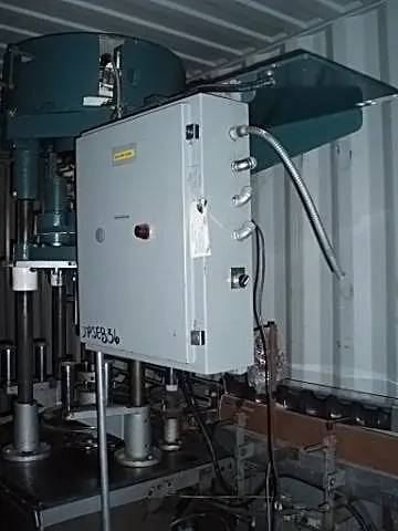 Zalkin #CA, ROPP 6-Head Capper, 1000 CPM, 4-1/2" width x 79" L Conveyor, 34" infeed/exit H - Image 9