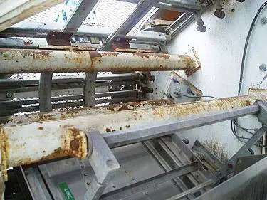 Meyer Akron, " Hawk" Uncaser, 64 CPM, 13" max product width, 21-1/2" H infeed, 51-1/2" H exit - Image 10