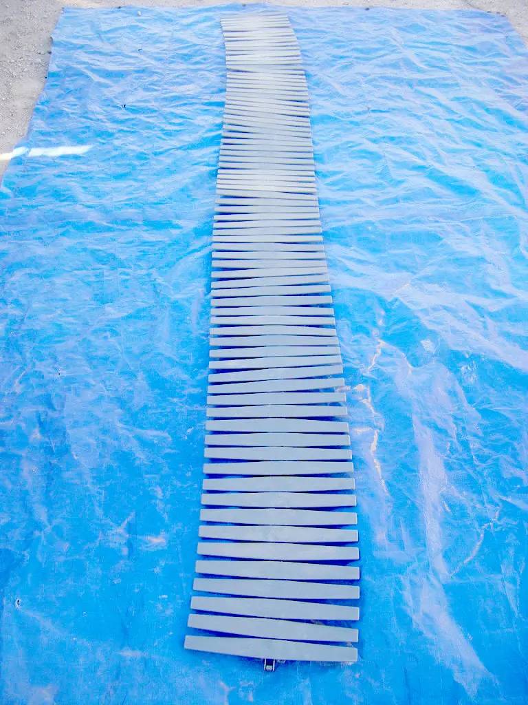 12" wide x 300' long, Plastic Conveyor Belt, (30) belt sections - Image 4