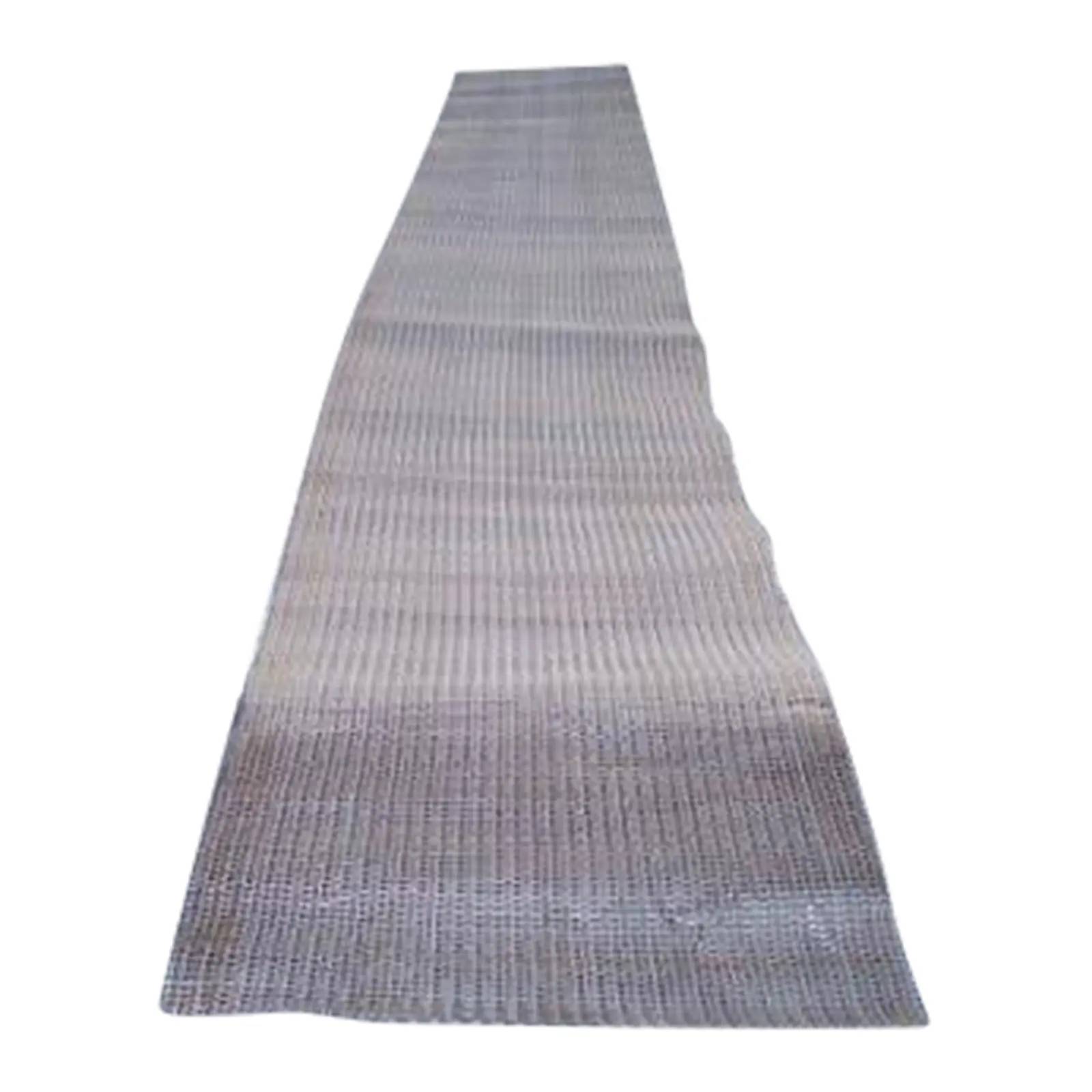 42" wide x 23' long, Stainless Steel Honeycomb Flat Wire Conveyor Belt, 0.045" thick Wire, 0.118" diameter Rod - Image 2
