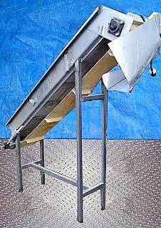 11" wide, Stainless Steel Conveyor, 0.5 HP, 1-1/2" H Cleat, 18-1/2" distance between cleats, 27" infeed H - Image 7