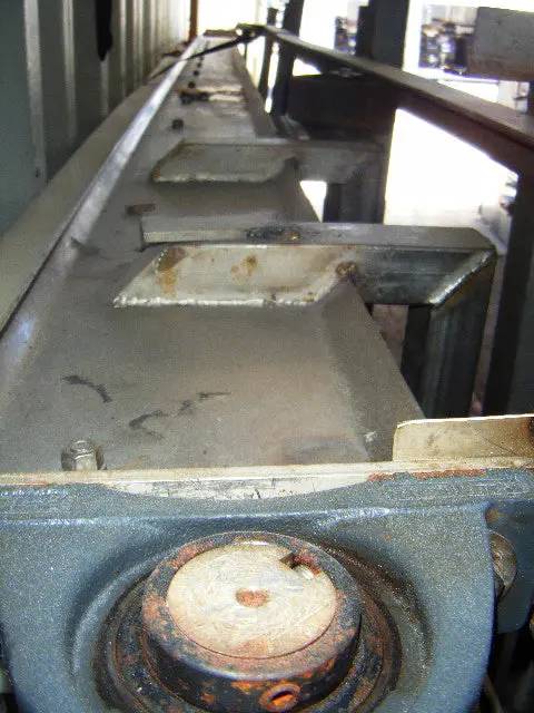 26" wide x 16' long, Stainless Steel Inclined Product Conveyor Section - Image 6
