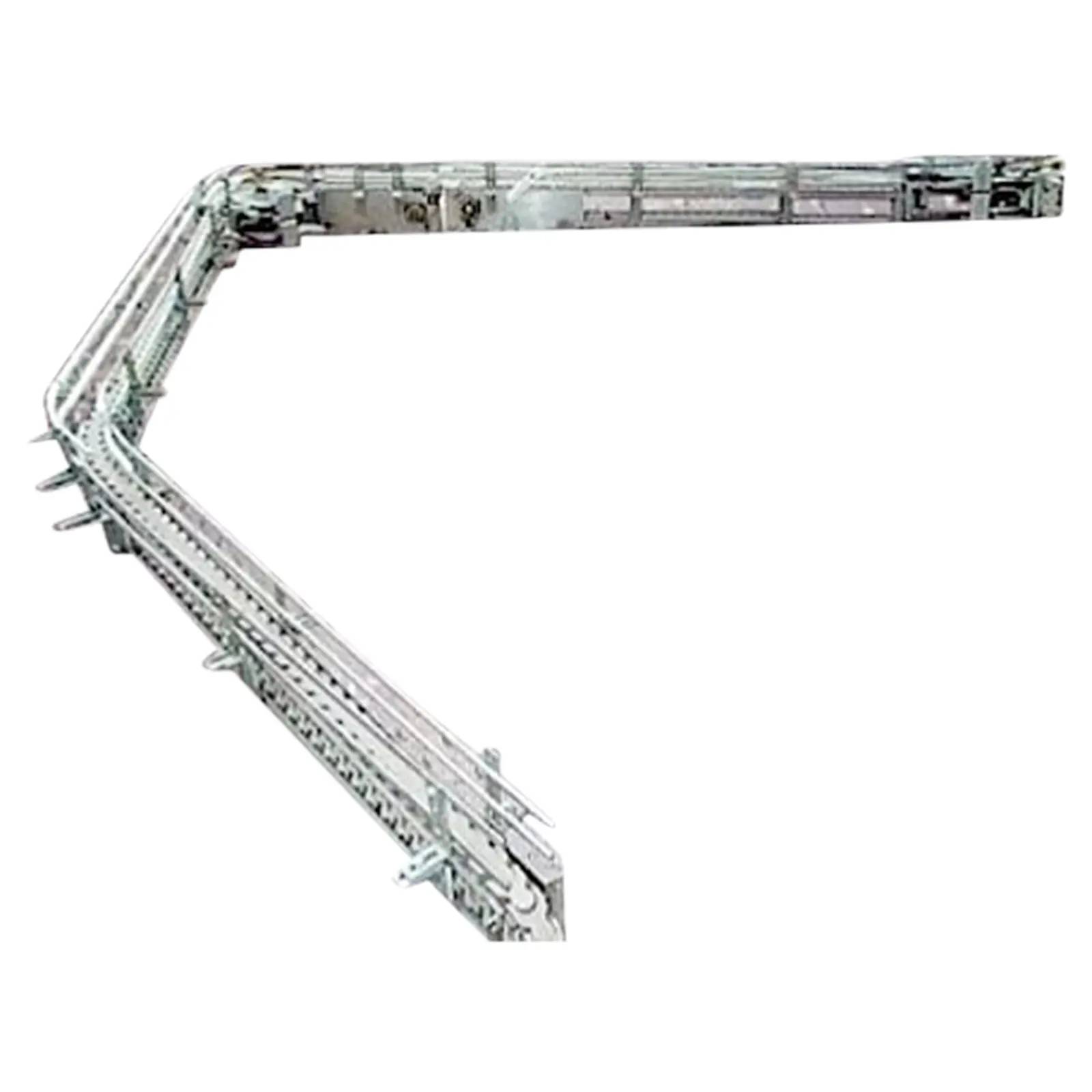 2.5" wide x 258" long, Stainless Steel Table Top Conveyor, w/ 6 removable pieces - Image 1