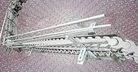 2.5" wide x 258" long, Stainless Steel Table Top Conveyor, w/ 6 removable pieces - Image 5