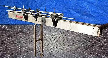 4" wide, Stainless Steel Tabletop Conveyor Section, 1-1/2" conveyor running gap, 40" infeed/exit H - Image 5