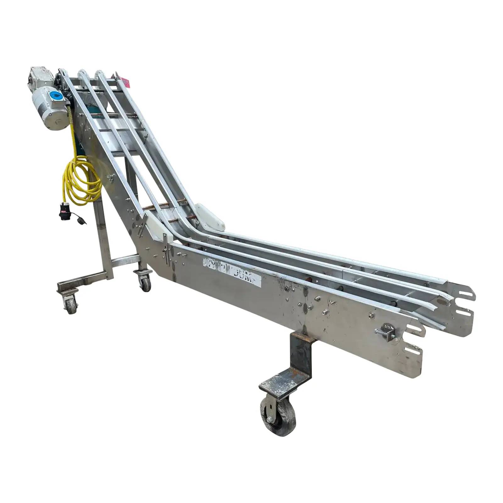 JB Industries #CON 119, Incline Portable Conveyor, 1 HP, 1998 - Image 4