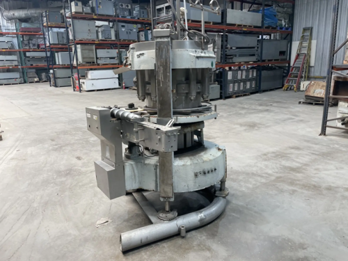 FMC #C120, 12-Valve Rotary Piston Filler, 25 gallon Tank capacity, 3/4" Valve, 20" diameter Feed screw, 42" - Image 4