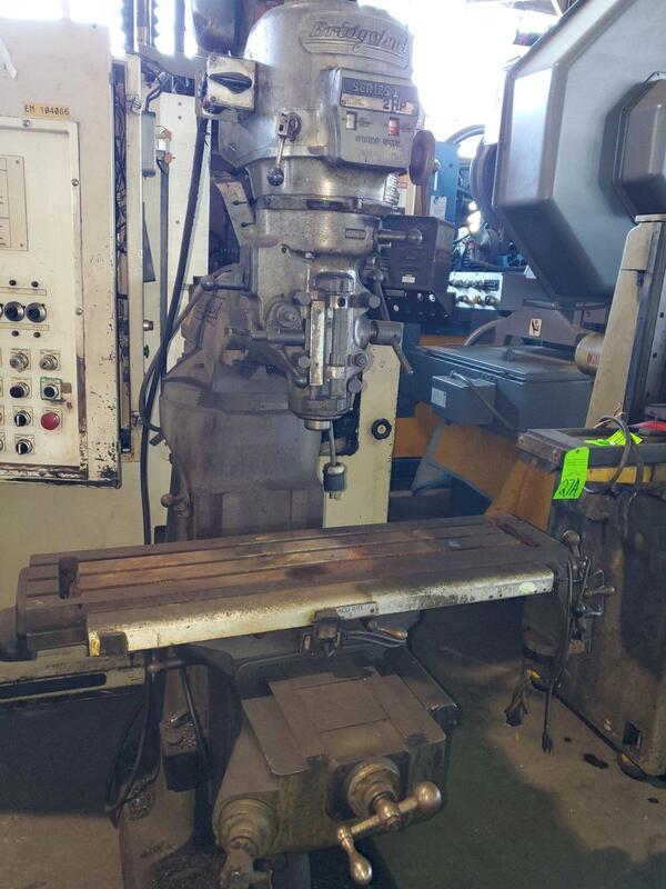 Bridgeport #Series-I, variable speed vertical mill, 9" x42" T-slotted table, 2 HP, 14" throat, Acu-Rite - Image 3