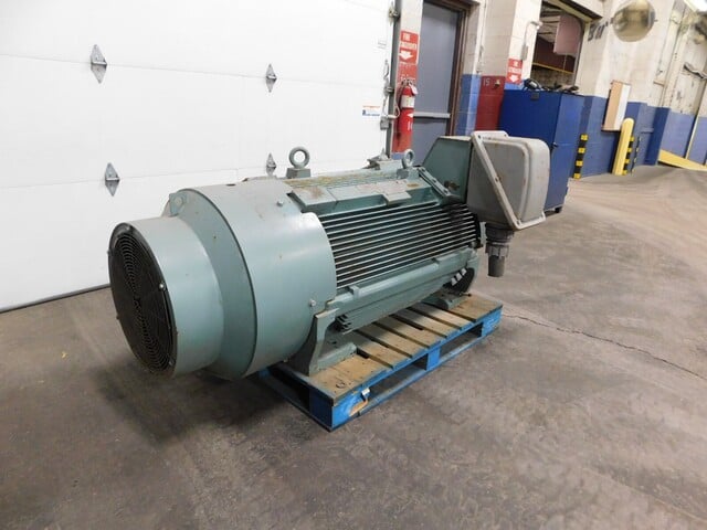 150 HP 440 RPM Westinghouse E15016 severe duty electric motor, Frame 5011B, 460 Volts - Image 2