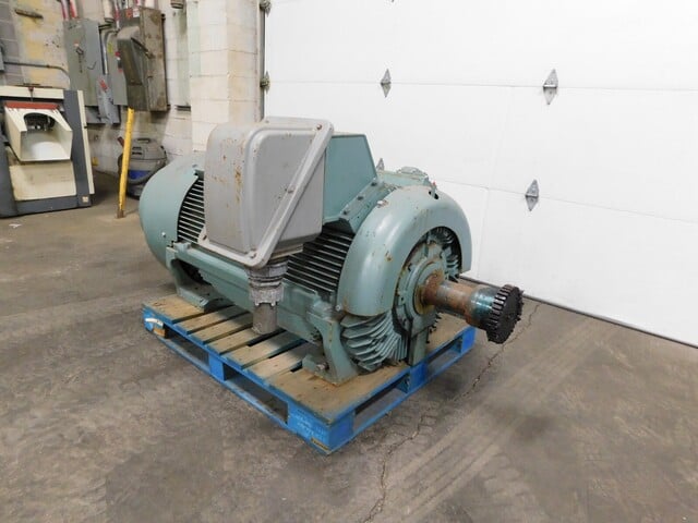 150 HP 440 RPM Westinghouse E15016 severe duty electric motor, Frame 5011B, 460 Volts - Image 3
