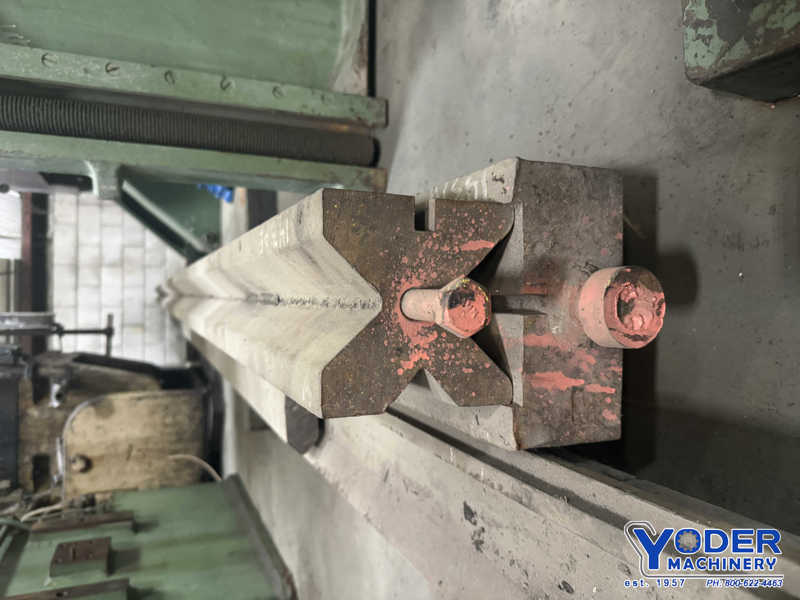 240" L, Pacific, 3-way press brake die, 5-1/4" die width, 5-1/4" die height, 1/2" tang, #75993 - Image 1