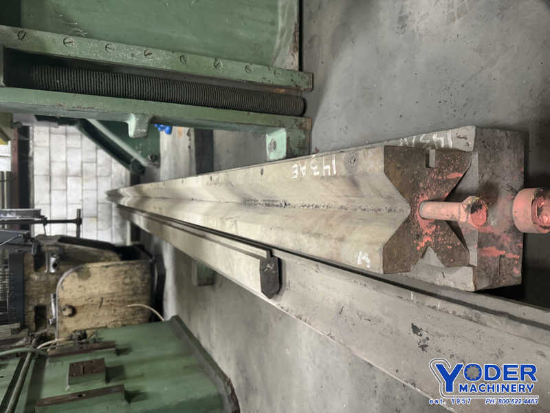 240" L, Pacific, 3-way press brake die, 5-1/4" die width, 5-1/4" die height, 1/2" tang, #75993 - Image 2