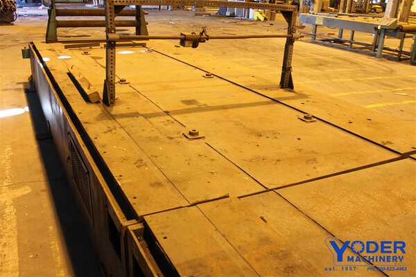B & K rollformer base, 225" x 88" x 27" H, #59897 - Image 9