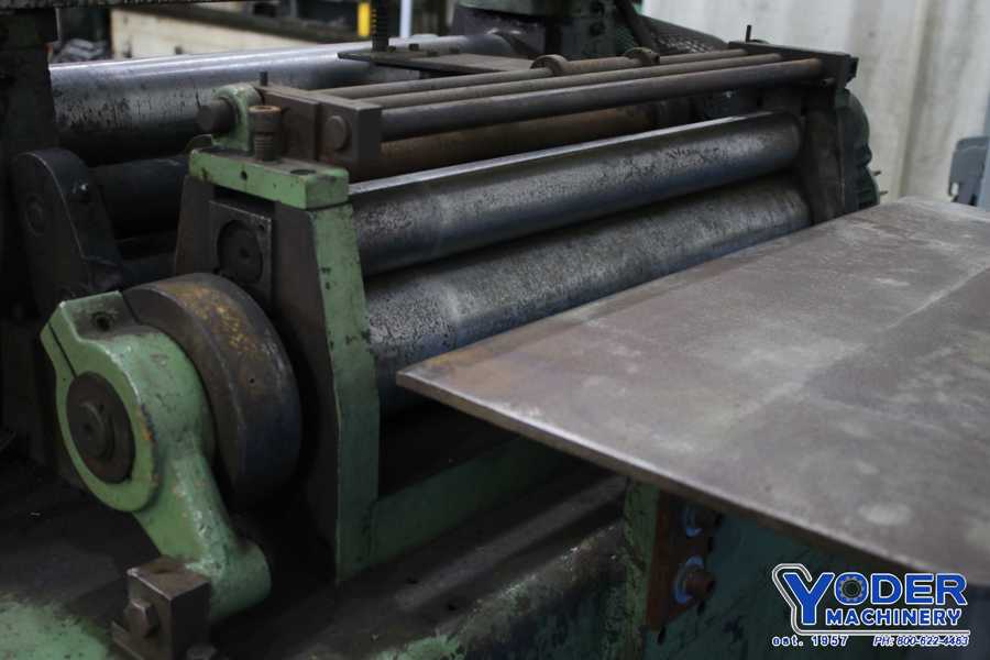 24" Cooper Weymouth roll feeder straightener, 3-1/2" feed roll diameter, 3 HP, #74135 - Image 3