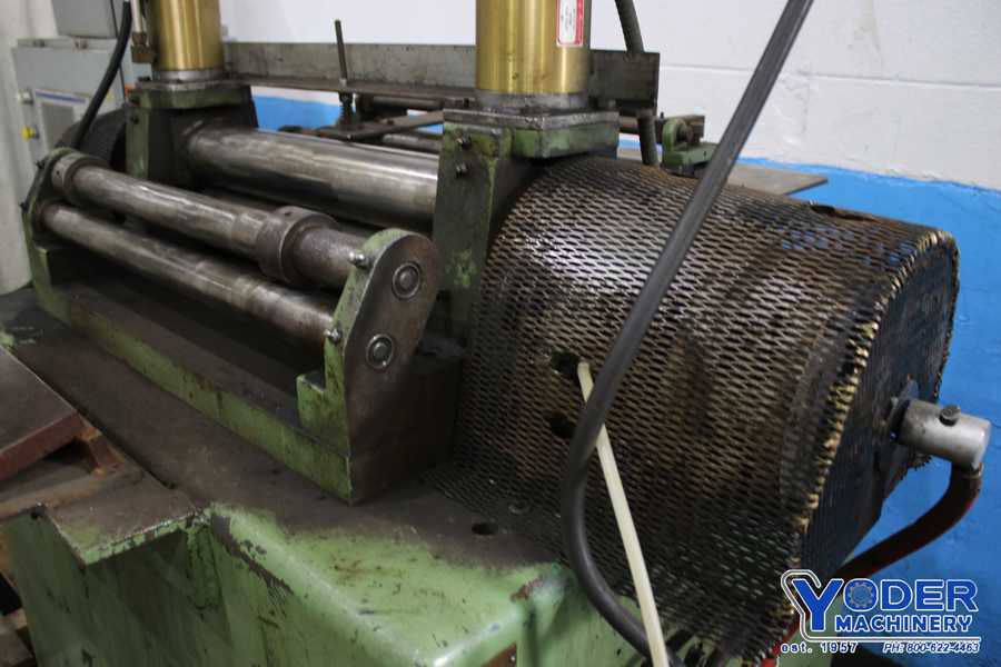 24" Cooper Weymouth roll feeder straightener, 3-1/2" feed roll diameter, 3 HP, #74135 - Image 5