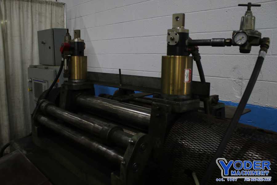 24" Cooper Weymouth roll feeder straightener, 3-1/2" feed roll diameter, 3 HP, #74135 - Image 7