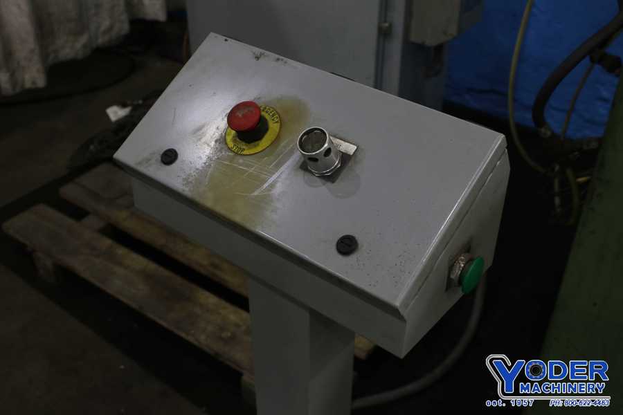 24" Cooper Weymouth roll feeder straightener, 3-1/2" feed roll diameter, 3 HP, #74135 - Image 8