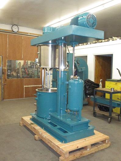 40 gallon Ross #HDM-40, double planetary mixer, Stainless Steel, vacuum, floor mount with air/oil hydraulic - Image 9