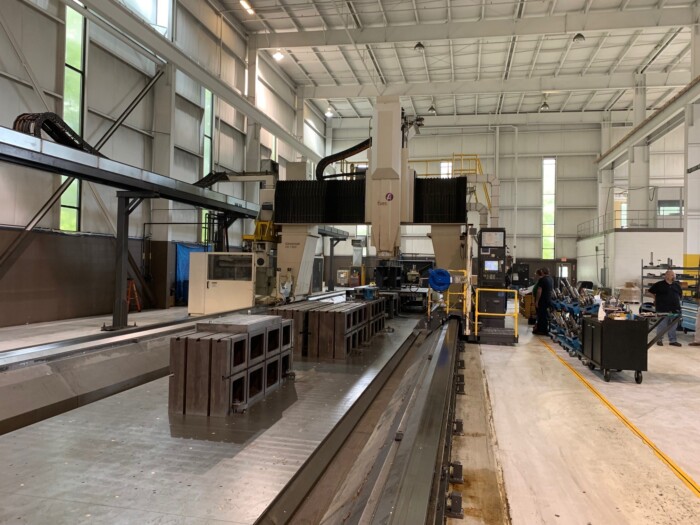 Cincinnati #U5-1500, 5-Axis gantry mill, Siemens Sinumerik 840D, 1178" X Travel, 144" Y Travel, 60" Z, 63 - Image 3