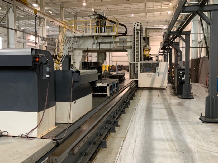Cincinnati #U5-1500, 5-Axis gantry mill, Siemens Sinumerik 840D, 1178" X Travel, 144" Y Travel, 60" Z, 63 - Image 6