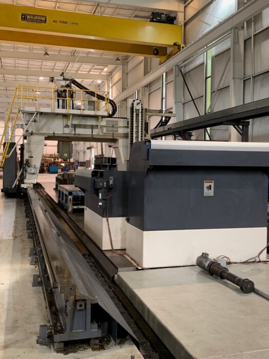 Cincinnati #U5-1500, 5-Axis gantry mill, Siemens Sinumerik 840D, 1178" X Travel, 144" Y Travel, 60" Z, 63 - Image 9