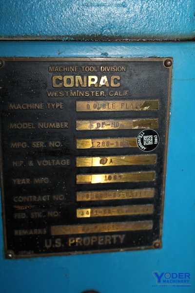3/4" Conrac #DF-HD, flaring machine, 75/100 psi, 1-1/2 cfm @ 100 psig, #62073 - Image 9