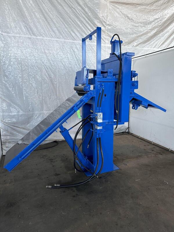 20" Pro-Eco Drag Type Tension Stand, 61" passline height, 108" pit table, entry passline roll - Image 1