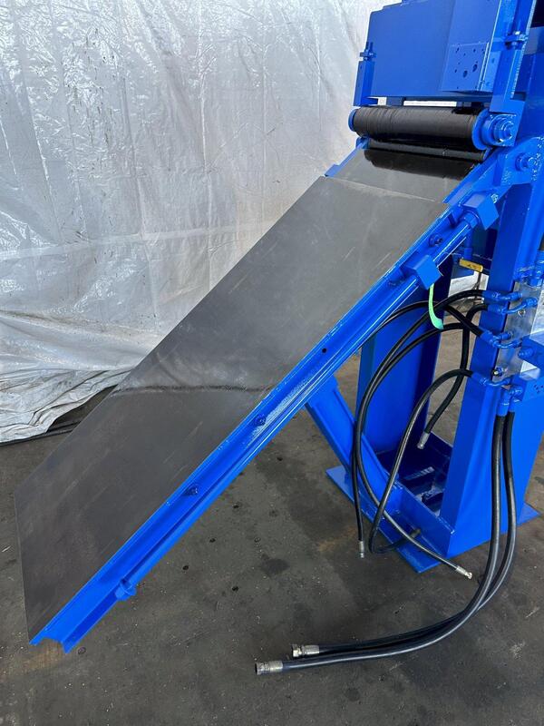 20" Pro-Eco Drag Type Tension Stand, 61" passline height, 108" pit table, entry passline roll - Image 7