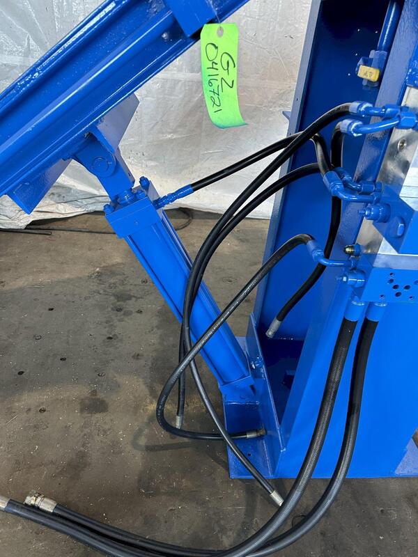 20" Pro-Eco Drag Type Tension Stand, 61" passline height, 108" pit table, entry passline roll - Image 10