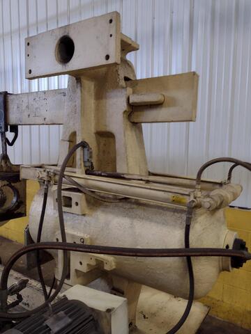 300 Ton, Shepard-Niles #142, hydraulic horizontal wheel / bearing press, pendant Control - Image 9