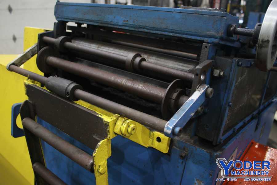 18" x .035" Perfecto #S171717, straightener, 3600 IPM, serial #204057, #76435 - Image 7