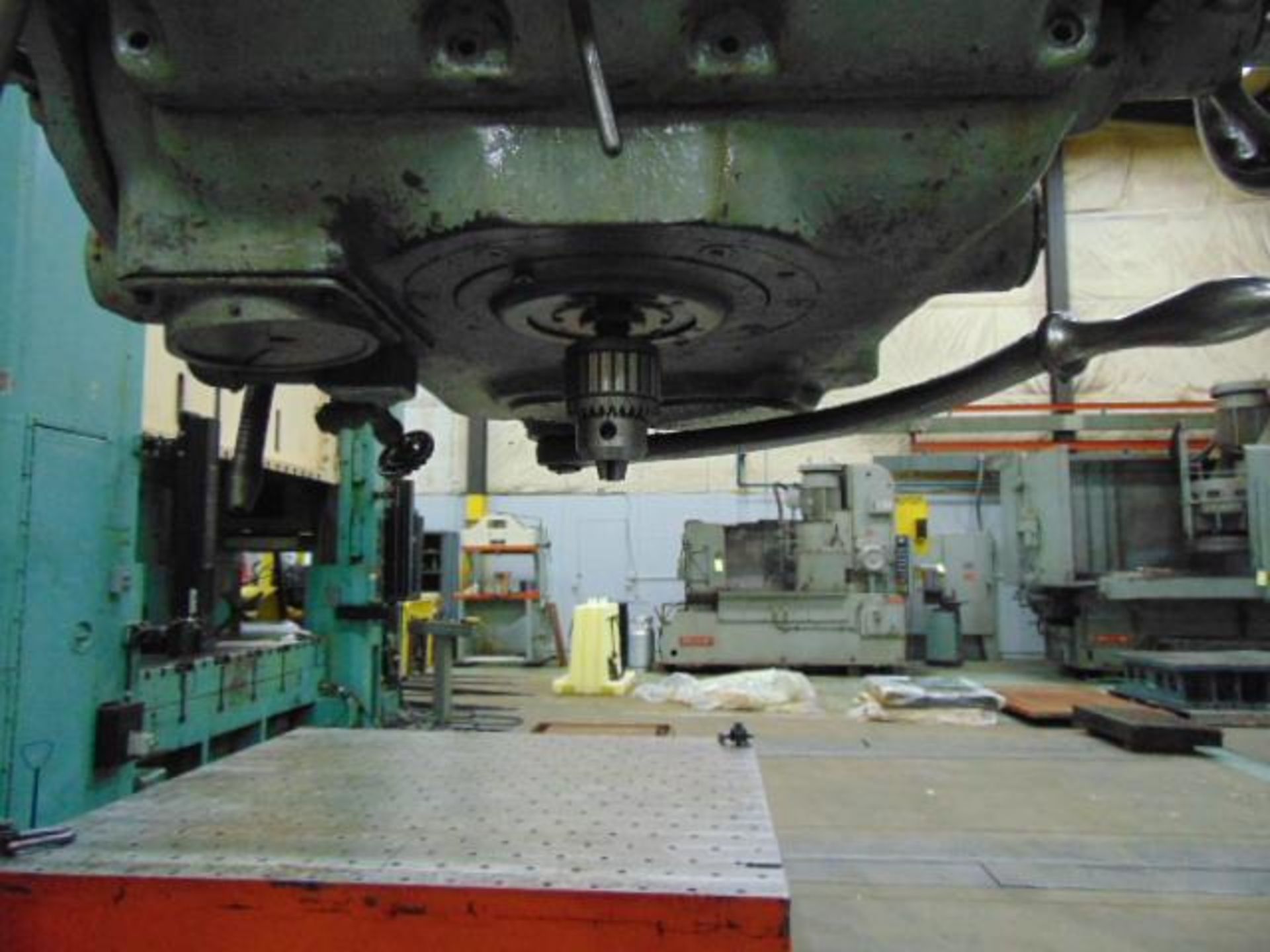 5' -13" Carlton #3A, box table, tapping, power arm elevation, power clamping to arm, column & head, #5MT - Image 5