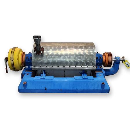 18" x 28" Bird #18x28, Horizontal Solid Bowl Decanter Centrifuge, 3000 RPM, 140:1 ratio - Image 1