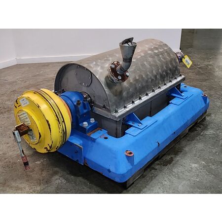 18" x 28" Bird #18x28, Horizontal Solid Bowl Decanter Centrifuge, 3000 RPM, 140:1 ratio - Image 3