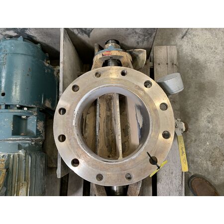 10" Flotronics, Stainless Steel Rotary Airlock Feeder Valve, 3 HP, 16.5" line H, 230/460 V, 20 RPM - Image 3