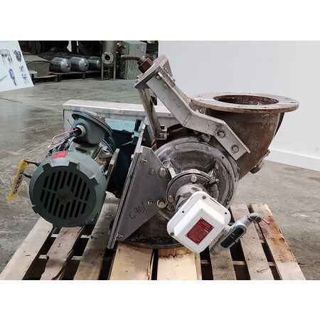 10" Flo-tronics, Stainless Steel Side-entry Rotary Feeder, 3 HP, 22" line H, 230/460 V, 13 RPM - Image 4