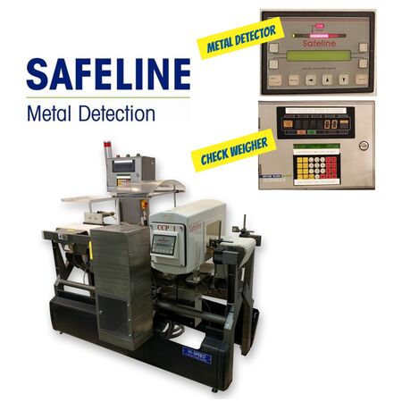 Mettler Toledo, Safeline, Inc., Hi-speed Checkweigher & Safeline Metal Detector (part), 9.75" width x 5.87" H - Image 1