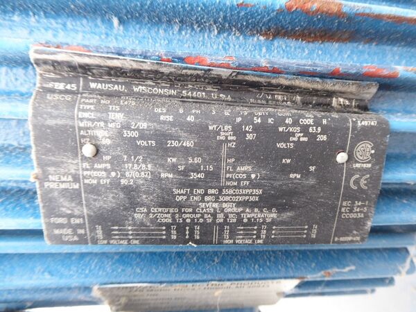 Nelson PM4-590-AA1, liquid drive power transmission, 800 HP, 1800 RPM - Image 9