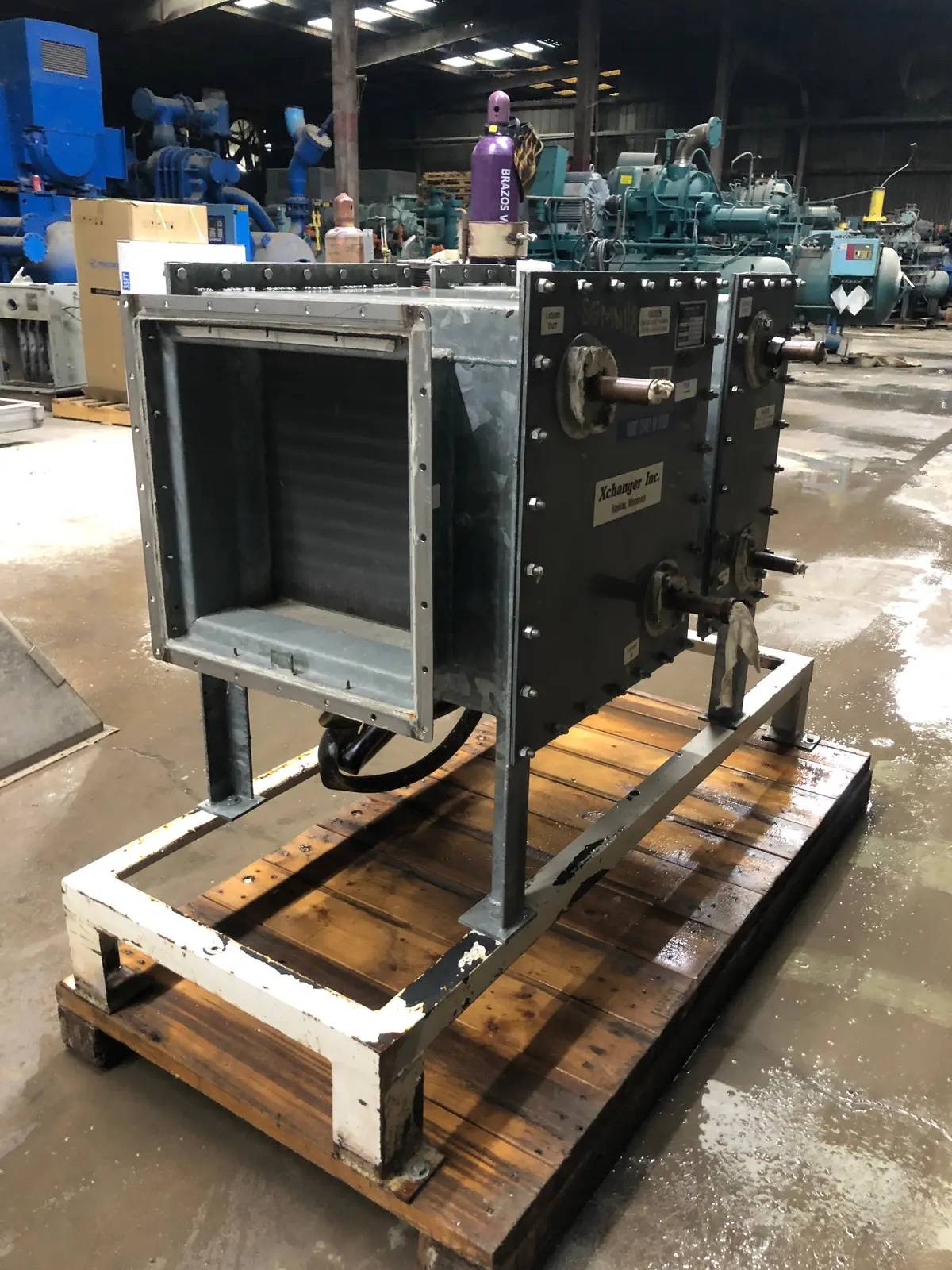 X-Changer, C-150-4-1/2, fin tubed heat exchanger, serial #592-B2899 - Image 5