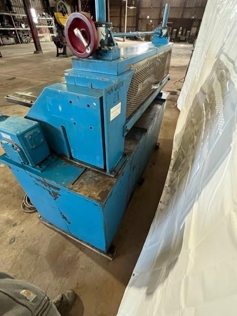 Miller Moorehead 48" x 4" diameter Arbors, Miller-Moorehead #4800, sheet slitter - Image 7