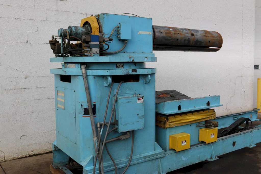 30000 lb. Rowe #RS 30-63, feed line, 60" x .105" stock, 63" W, 80" OD, 15.5"-19.5" ID, 1986 - Image 4