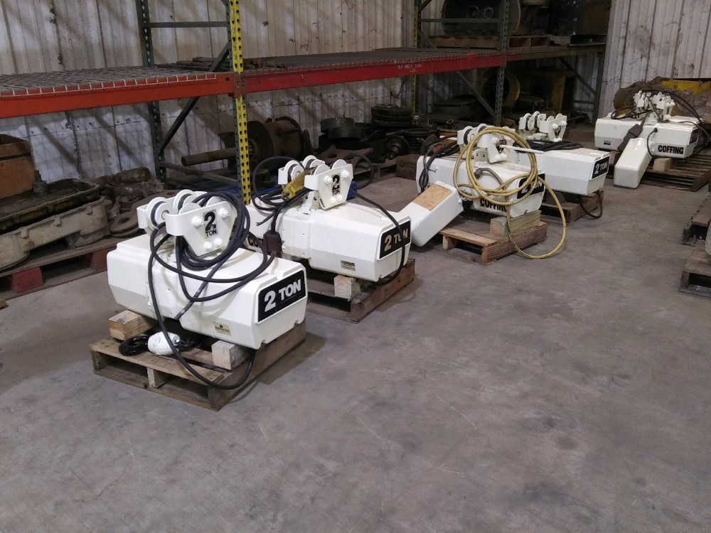2 Ton, Coffing electric chain hoists, call or email Houston Crane, Inc. for details - Image 1