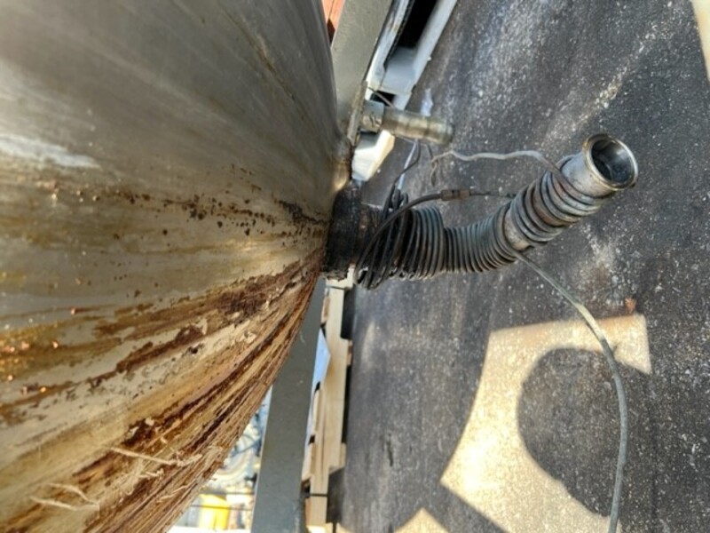250 gallon Lee, Jacketed Mix Kettle, Stainless Steel, 52" diameter, 56" H, 90 psi @ 332 F jacket, 2" bottom - Image 6