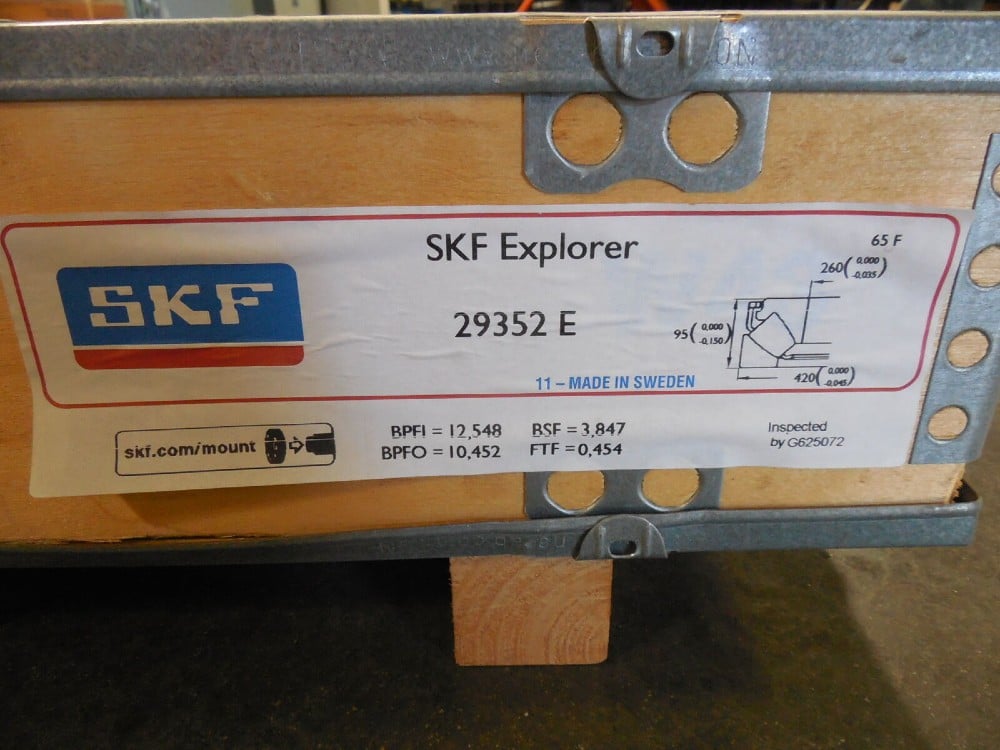 SKF #Explorer 29352-E spherical thrust roller bearing, new surplus, NIB (2 available) - Image 2