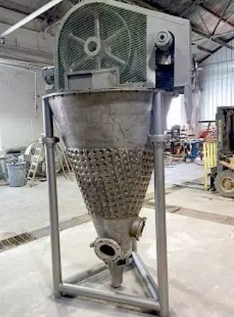 400 gallon J.H. Day Company, Jacketed Nauta Cone Bottom Mix Tank, 5/1 HP, 125 psi @ 300 F, 12" diameter x - Image 5