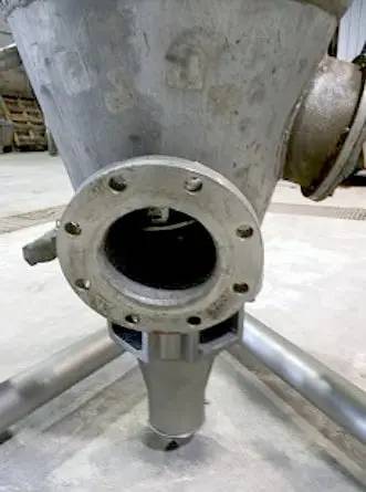 400 gallon J.H. Day Company, Jacketed Nauta Cone Bottom Mix Tank, 5/1 HP, 125 psi @ 300 F, 12" diameter x - Image 8